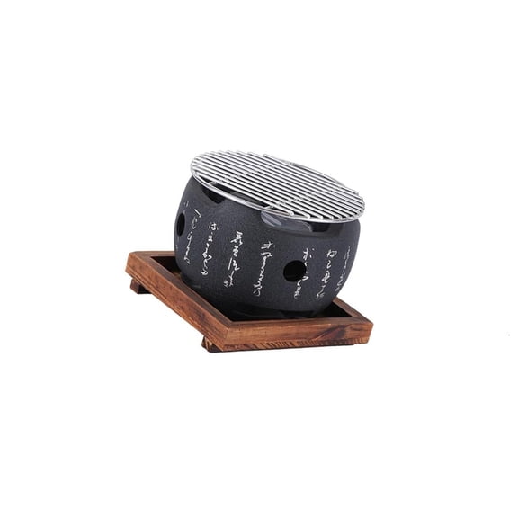 Ywmsfl Elegant Engravings Charcoal Grills For Home Use Feature Rustproof Construction And Designs Outdoor Cooking Gril