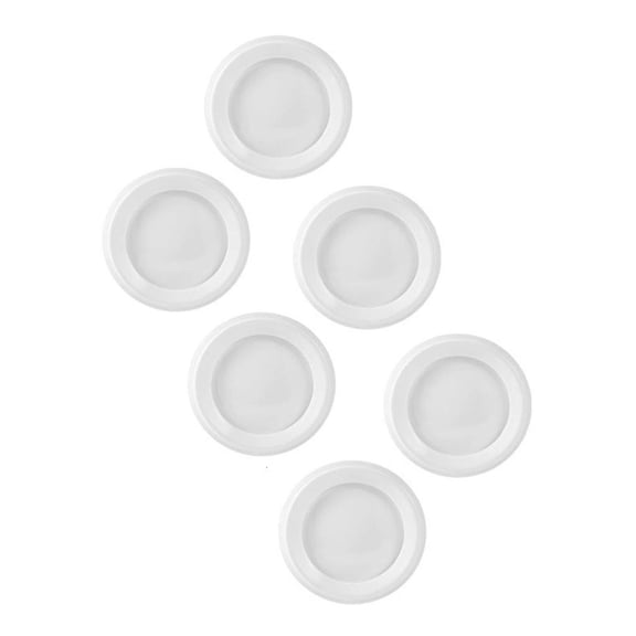 Ywmsfl Elegant White Rotary Dimmer Switches Knob Rotation Knob for Home Lighting and Fan Control ABS Construction