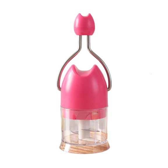 Ywmsfl Ergonomic Handheld Garlic Mincer For Comfortable Garlic Crushing Ergonomic Design Mincer Kitchen Tool