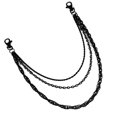 thumbnail image 2 of Fashion Punk Rock Pants Chain Unique Black Pants Chain Adornment For Men Adding Edge To Any Fashion Ensembles | TR 2 of 12