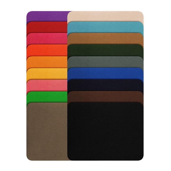 Ywmsfl Easy To Use Elbow And Knee Patches 18/24Pcs Color Repair Patches Sewing On or Iron On For Extending Garment Wear