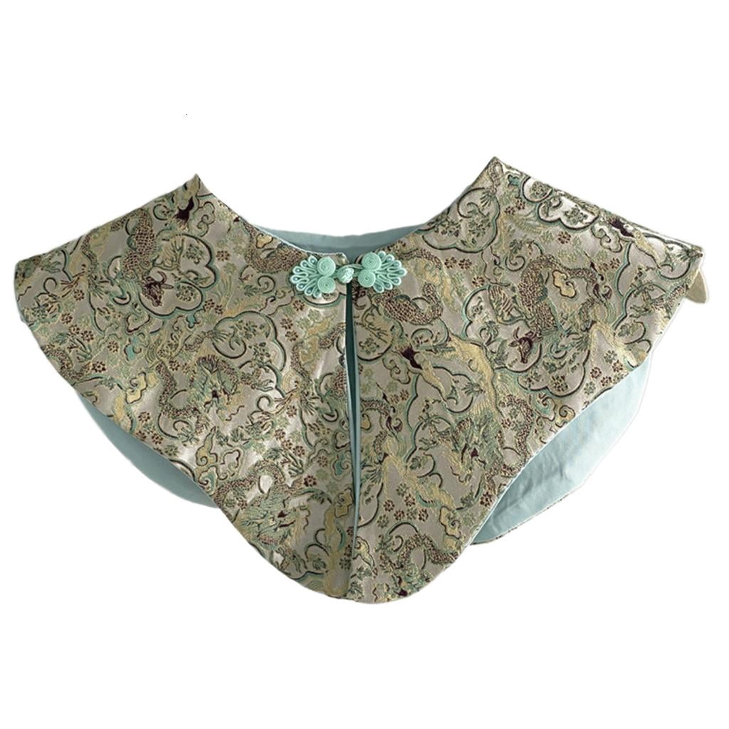 Ywmsfl Fashionable Vintage Floral Shoulder Capelet Chinese Styles ...