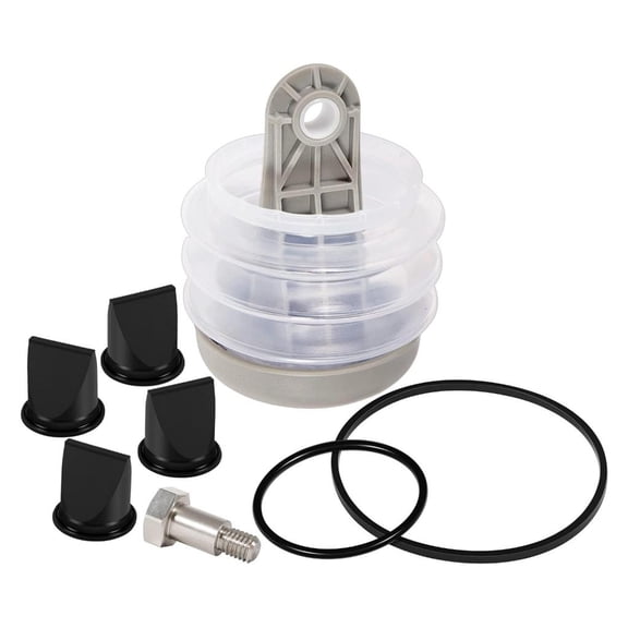 Ywmsfl Flexible Toilet Pumps Bellows Set with O Rings and Duckbill Valves Replacement Bellows Pumps