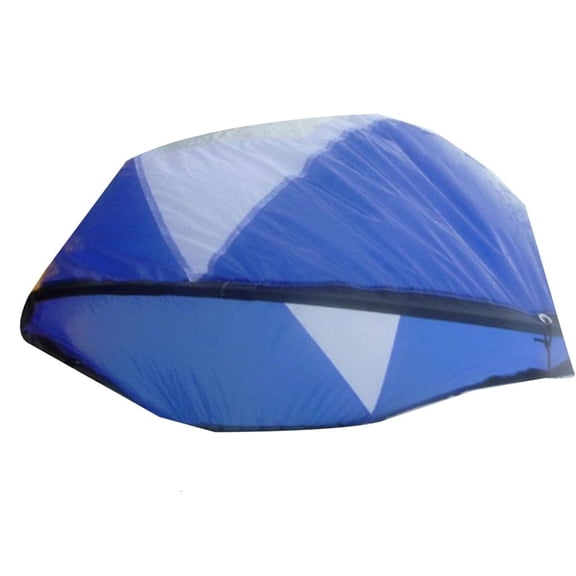 Ywmsfl Foldable Kayak Sail Clear Window Downwind Kayak Sail Windsurfing Sail Enduring