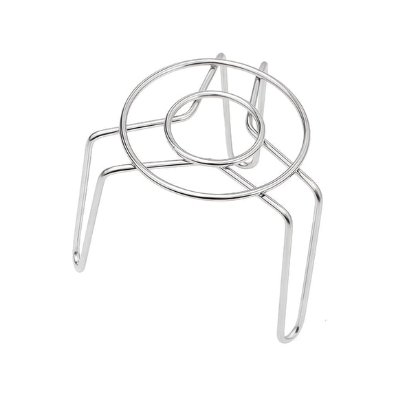 Ywmsfl Foldable Stainlessed Steel Steaming Stand with Nonslip Base Small Pots Rack Metal Texture Perfect for Various Pots Size