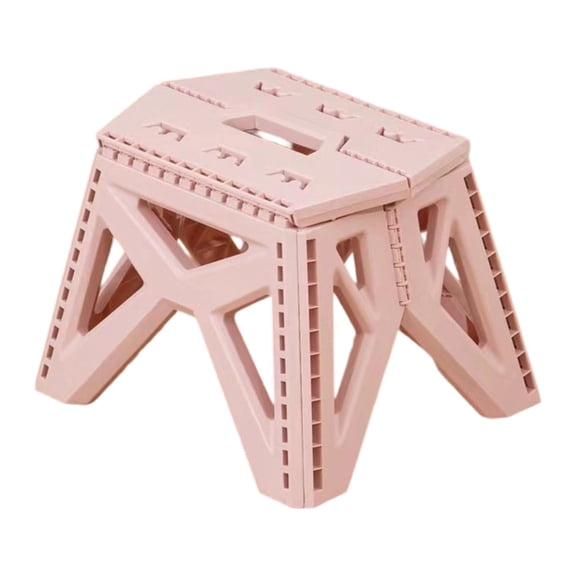 Ywmsfl Foldable Stools Nonslip Bottom Lightweight PP Mazza Stool for Camping Fishing