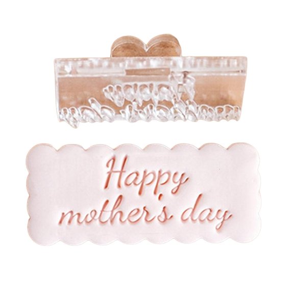 Ywmsfl Functional Mother's Day Special Fondant Cookie Perfect For Home Cooks And Creators Using Acrylic