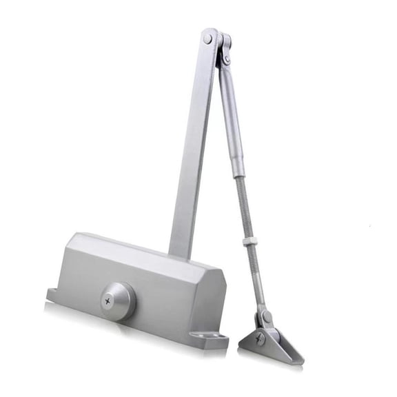 Ywmsfl Heavy Duty Aluminum Automatic Door Mechanism Adjustable Speed For Home Workplace Security Entrance