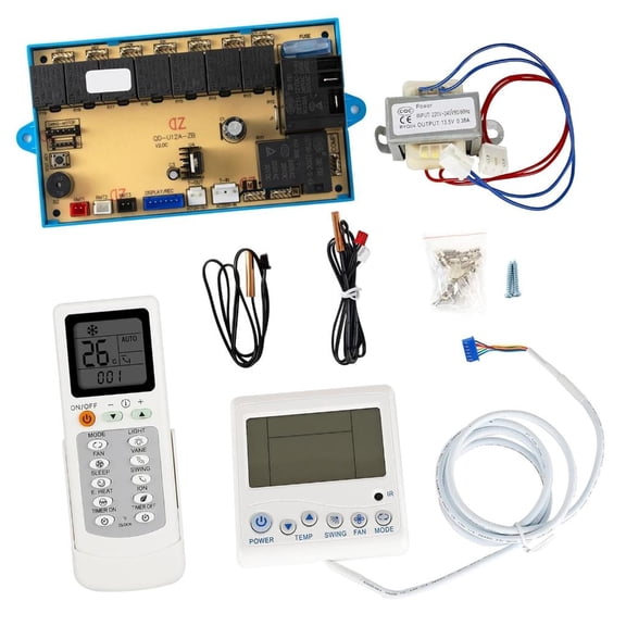 Ywmsfl High Precisions Air Conditioning Control Panel with LCD Display for Home Air Conditioning Systems Maintenance