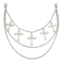 Ywmsfl Hip Hop Pants Chain Punk Jeans Chain Wallet Chains Unisex Trousers Chain Y2K Gothic Aesthetic Accessories