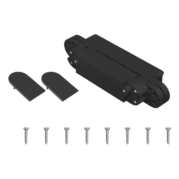 Ywmsfl Invisible Door Quiet 180 Degrees Opening Angles Swing Hinge Replacement Adjustable Butt Hinges Easy to Install