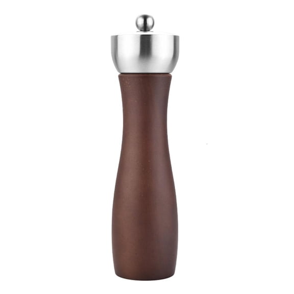 Ywmsfl Manual Pepper Grinder Wooden Mills Portable Abrader Gadget Kitchen 1Pcs Supplies Salt and Pepper Easy To Use