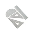 thumbnail image 1 of Ywmsfl Mathematics Drawing Ruler Straight Ruler Set Square Protractor Geometry Tool, 1 of 10