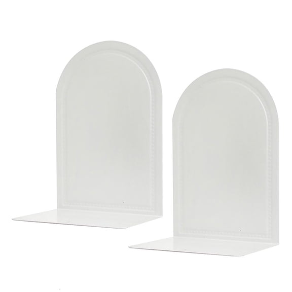 Ywmsfl Metal Book End L-Shaped Bookends Book Holders Shelf Bookends Rack Book Stoppers Decorative Bookends for