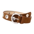 thumbnail image 1 of Ywmsfl Metal Buckle Long Punk Belt Providing for Various Waist Sizes Eliminating Size Mismatch Issues Easily, 1 of 16