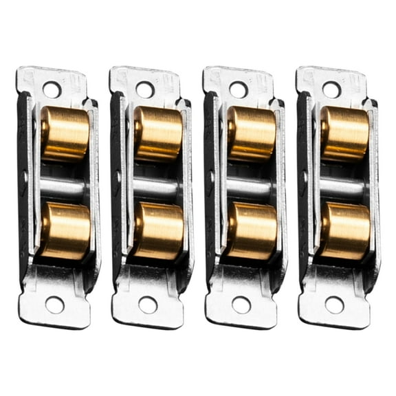 Ywmsfl Metal Window Rollers Single Wheel Pulleys Robusts Window Rollers Sliding Window Pulleys for Stable Sliding Performances