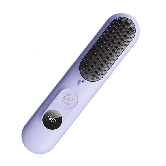 Ywmsfl Multifunctional Hair Straightener Quickly Heating Straightening Comb Hairs Styling Tool Straight Hair Comb