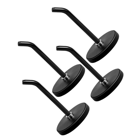 Ywmsfl Multipurpose Hooks Pack Of 4 Towel Hanging Hooks Ideal For Garage Refrigerator Grills Holds Up To 5 Pounds