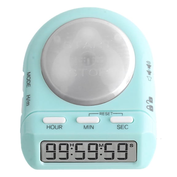 Ywmsfl Multipurpose Quiet Visual Timer Digital Kitchen Timer with Security Perfect For Kitchen Classroom Gym And offices