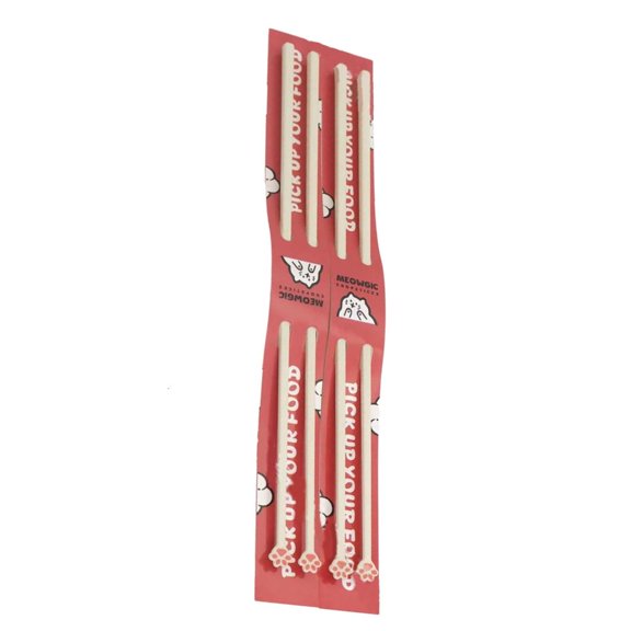 Ywmsfl New Cartoon Cats Paws Chopsticks with Strong Practicality Creative Dining Utensils Eating Helper Kitchen Gadget