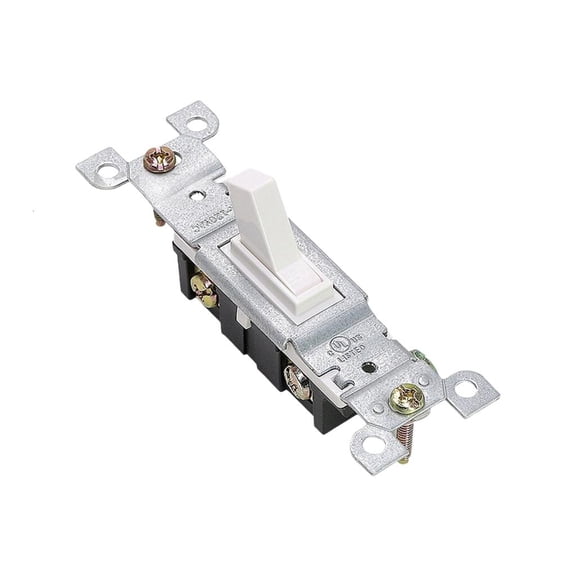 Ywmsfl None Flicker Dimming Wall Switches With Panel Single Poles Toggle Switches Light Controller for Stairs Hallways Easy to