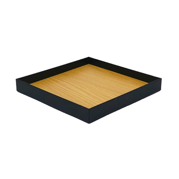 Ywmsfl Nordic Geometric Shape Serving Tray Jewelry Display Holder Wood Storage Dessert Plate Food Dish