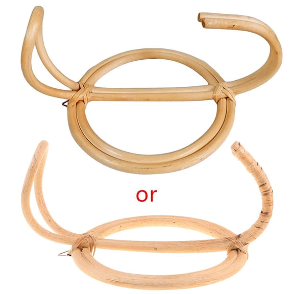 Ywmsfl Nordic Natural Rattan Wall Hooks Clothes Hanger Hanging Hat Coat Rack Home Room Decoration