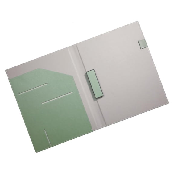 Ywmsfl PU Conference Folder File Organiser With Multiple Pockets For Corporate Meetings And Academic Presentations