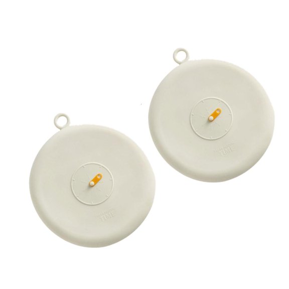 Ywmsfl Pack of 2 Reusable 10cm Lid Covers Practical Silicone Stretch Lids Bowl Food Wrap Sealed