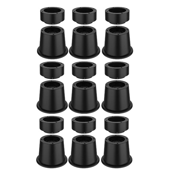 Ywmsfl Pack of 9 Bed Risers 2Inch Furniture Lifters for Sofa Table Desk Chair Storage