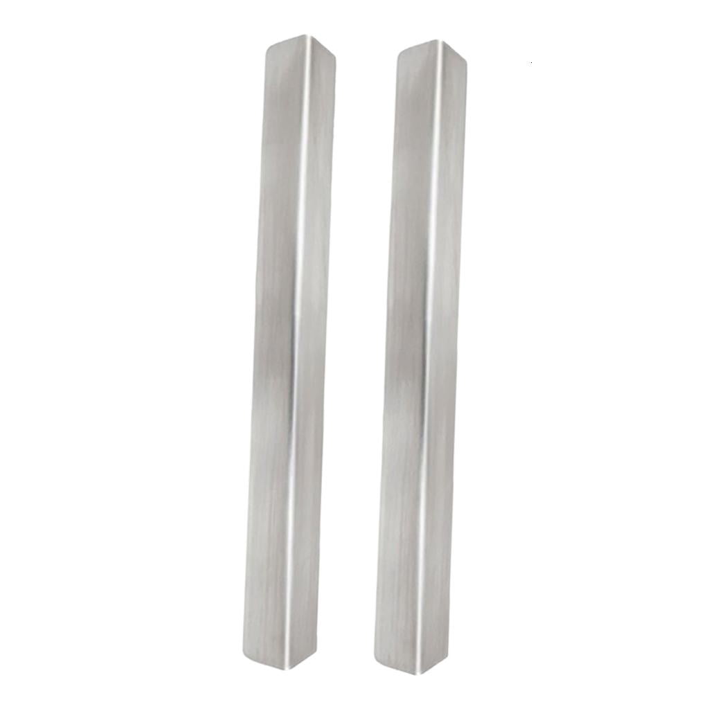 Ywmsfl Steel Cabinet Guards Erosion Resistant Drawer Edges Covers with Adhesive Simple Installation for Modern Kitchens