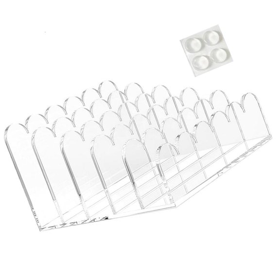 Ywmsfl Permanent Polyacrylate Mail Categorizer For Desk Organization Vertical Storage For Mail Invoices