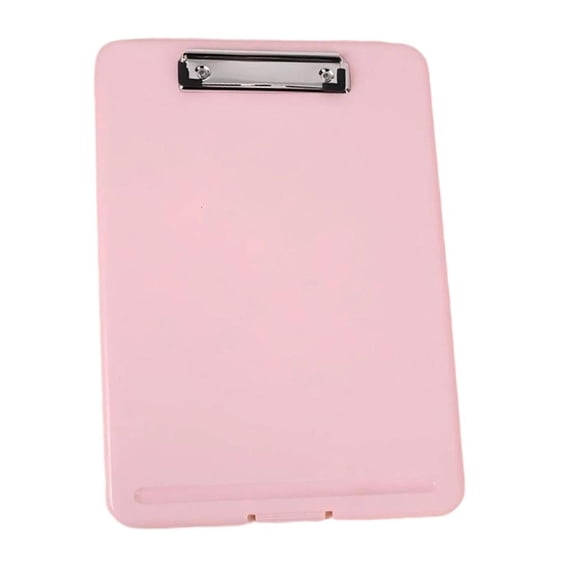 Ywmsfl Portable Document Organiser Clipboard Multipurpose Plastic Conference Clipboard with File Storage Box for School Office