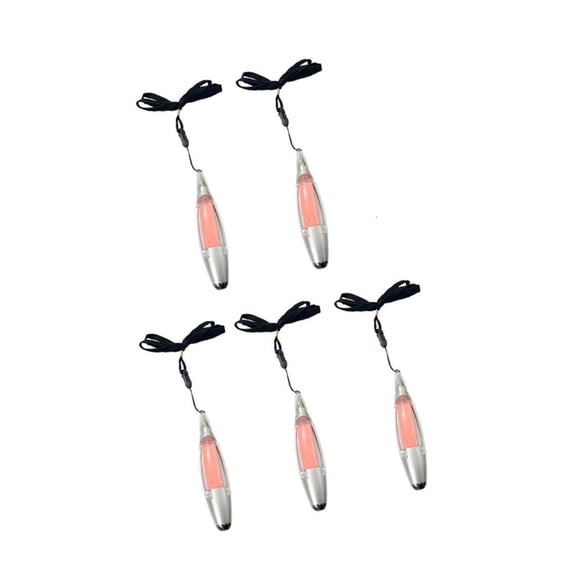 Ywmsfl Portable Efficient Pen Note Paper with LED Light Comfort Lanyard for Daily Tasks
