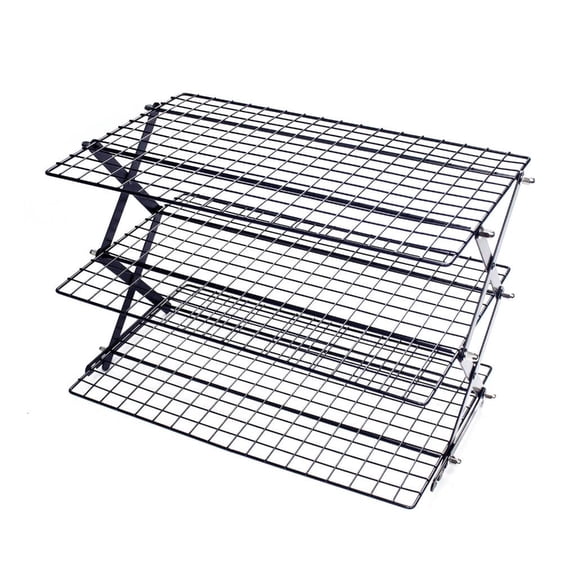Ywmsfl Portable Foldable Food Drying Rack High Capacity Nonstick Coated Picnics Drying Rack For Baking Cookie Picnics