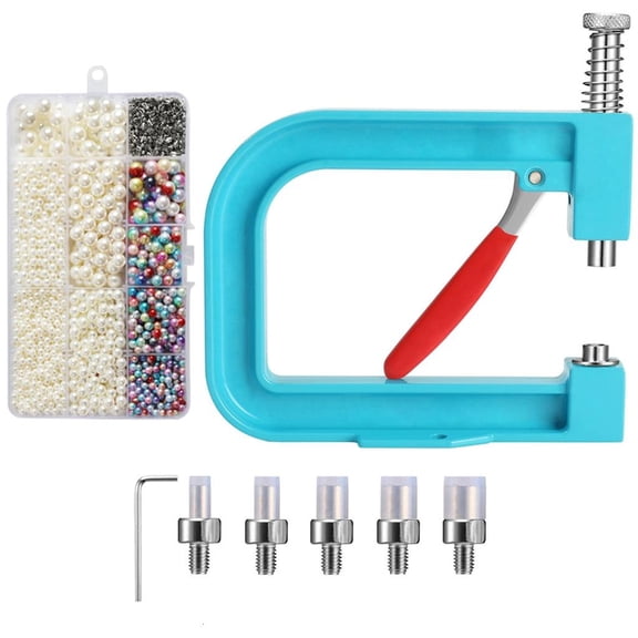 Ywmsfl Portable Pearls Setting Machine Bead Making Machine Beading Accessories for Hat Shoes Clothes