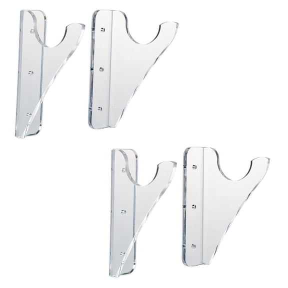 Ywmsfl Practical Wall Mounted Swords Holder Light Sabers Wall Storage Shelves Sturdy Display Rack for Collectors