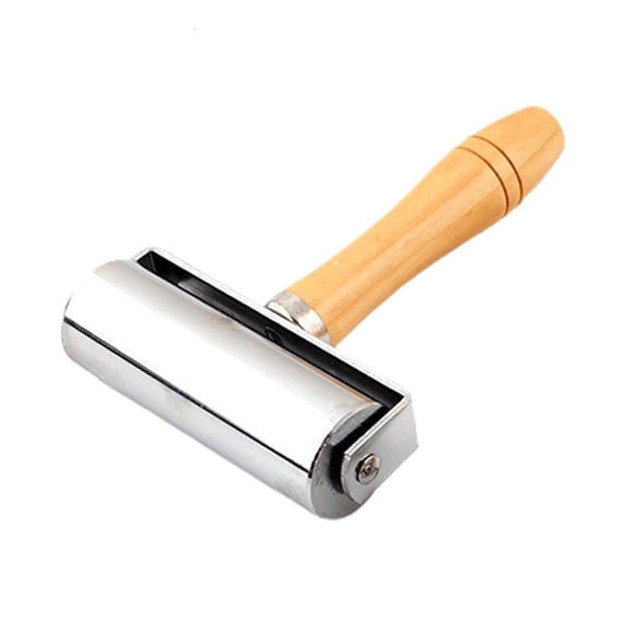 Ywmsfl Press Roller Wooden Handle Press Creaser Edger Leathercraft Rolling Tool Press Roller Wooden Handle Leathercraft Rolling Tool Press Creaser Edger