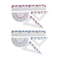 thumbnail image 1 of Ywmsfl Professional Geometry Dawing Ruler Set Math Protractor Set Square School Geometry Tool For Students Drafting Measuring, 1 of 13