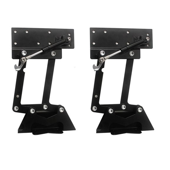 Ywmsfl Quiet Lift Mechanism Multipurpose Coffees Desk Risers Steel Struts Adjustable Desk Height