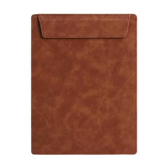 Ywmsfl Pu File Folder Clipboard Board Meeting Mat With Writing Pad And Document Pocket