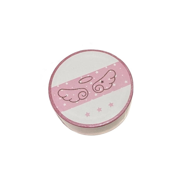 Ywmsfl Retro Aesthetic Pink Brown Florals Washis Tape Tearable Paper Sticker For Planners Wrapping