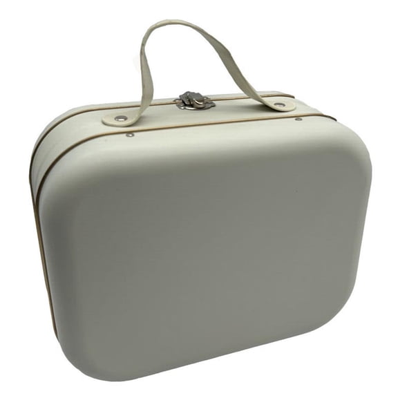 Ywmsfl Retro Themed Lockable Metal Container With Easy Grip Handle Retro Storage Box Ideal For Household Organization