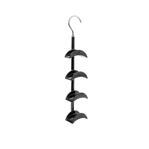 Ywmsfl Rotating 4-Hook Closet for Bags, Belts & Accessories 22LB Capacity Storage Hanger