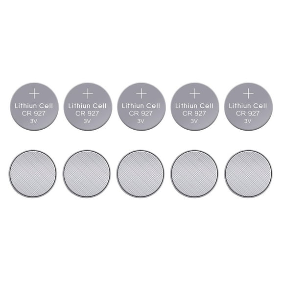Ywmsfl Set of 5/10/20pcs CR927 Button Cell Batteries CR 927 Coin Cell Battery 3V Lithium Batteries for DIY Projects and Crafts