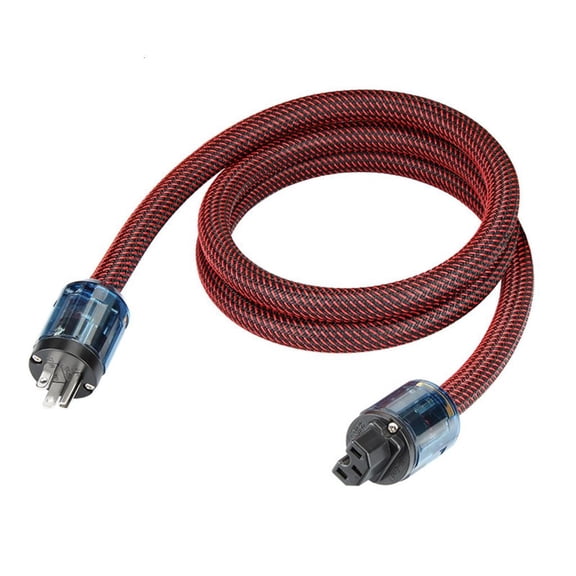 Ywmsfl Shielded Power Cord For Auditory Equipment Coppered Conductors Enhances Signal Clear