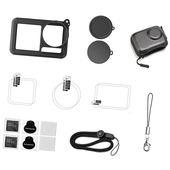 Ywmsfl Silicone Guard Covers For action 5pro Action Cameras Lens Protectors Caps