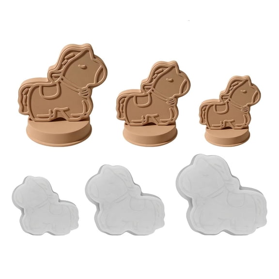Ywmsfl Silicone Horse Figure For Artistic Making And Resin Casting Projects In Multiple Size