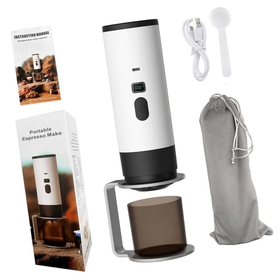 Ywmsfl Single Button Operations Capsuled Coffee Maker Detachable Parts Fast Systems Portable Design For Car Camping