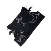 Ywmsfl Skull Caps Warm Hat Women Bat Wing Hat Knit Winter Hat for Parties and Clubs